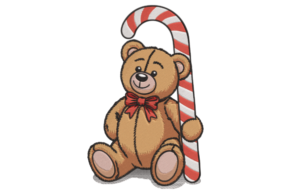 Charming Christmas Teddy Bear for Craft Fairs