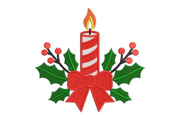 Christmas Candle: A Festive Touch for Your Sweatshirts