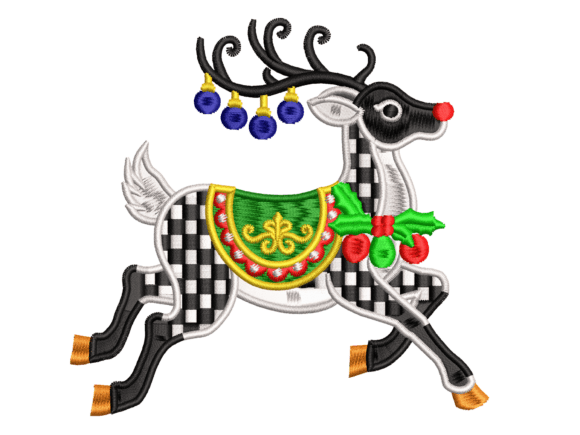 Christmas Reindeer Embroidery Design Review