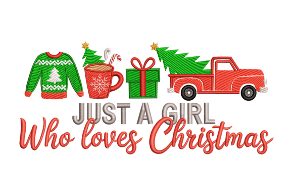 Christmas Tree Truck: A Charming Addition to Your Holiday Embroidery