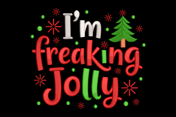 Christmas Typography: A Charming Addition to Your Embroidery