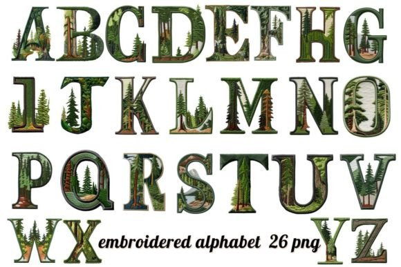 Faux Embroidery Alphabet Set: A Versatile Design Review