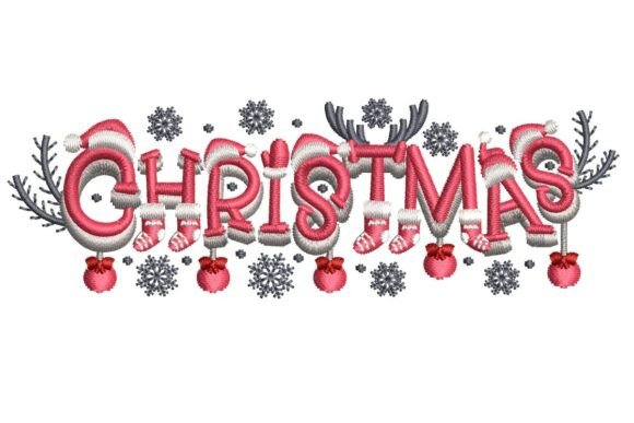 Festive Christmas Embroidery: A Joyful Addition