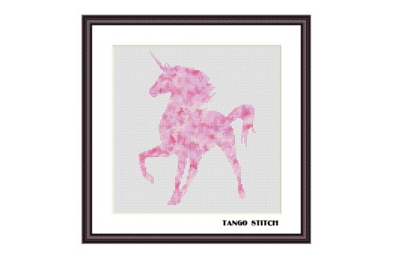 Pink Watercolor Unicorn Cross Stitch Review