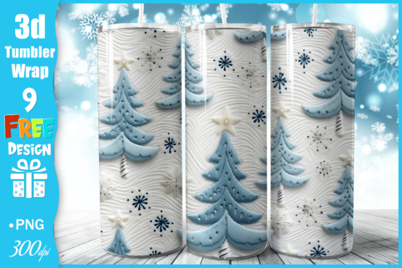 Review: 3D Embroidery Christmas Tree Tumbler