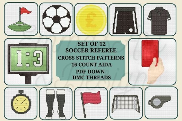 Review: Soccer Referee Cross Stitch Patterns